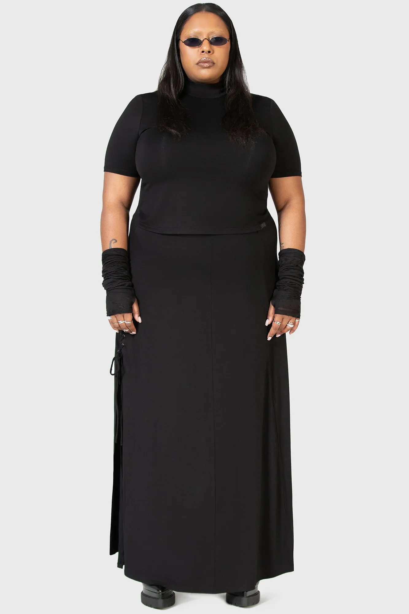 Secretly Weep Maxi Skirt [PLUS]