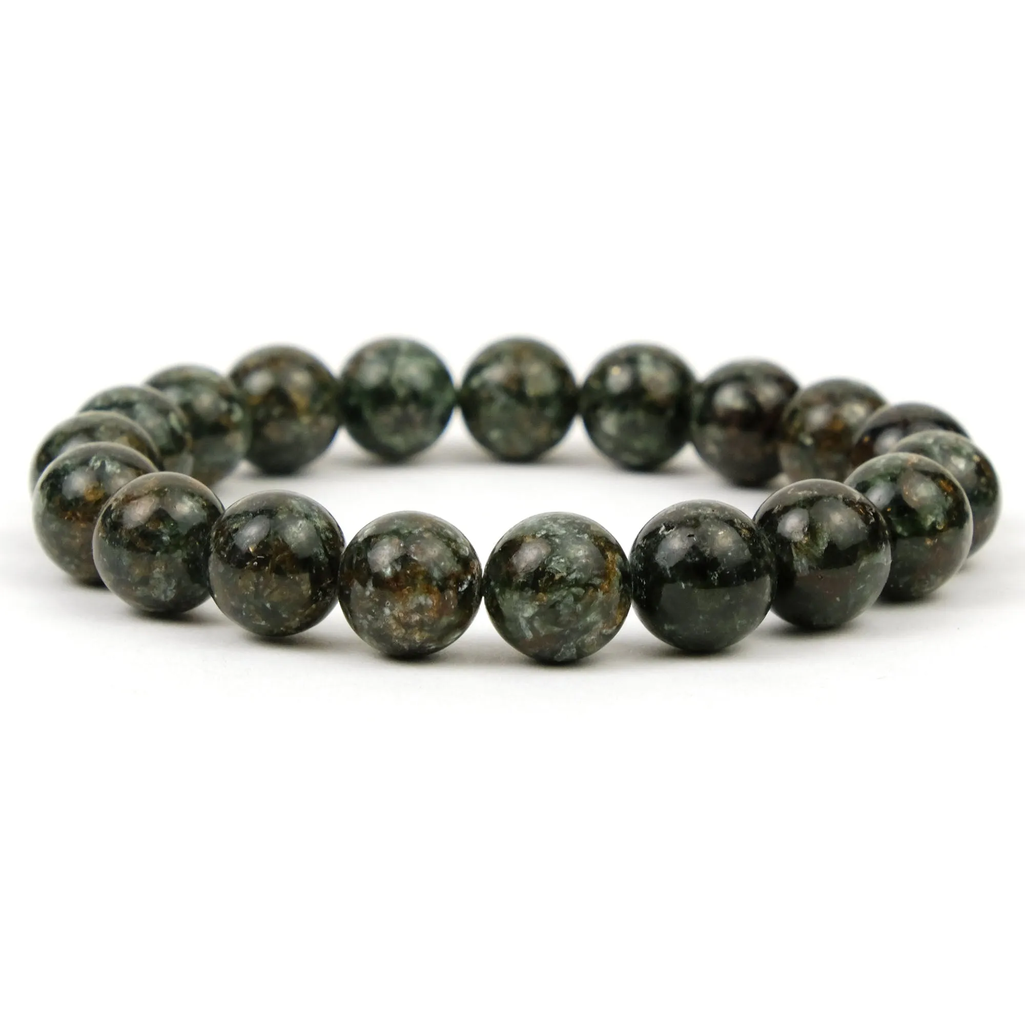 Seraphinite Russian Stretch Bracelet 10mm