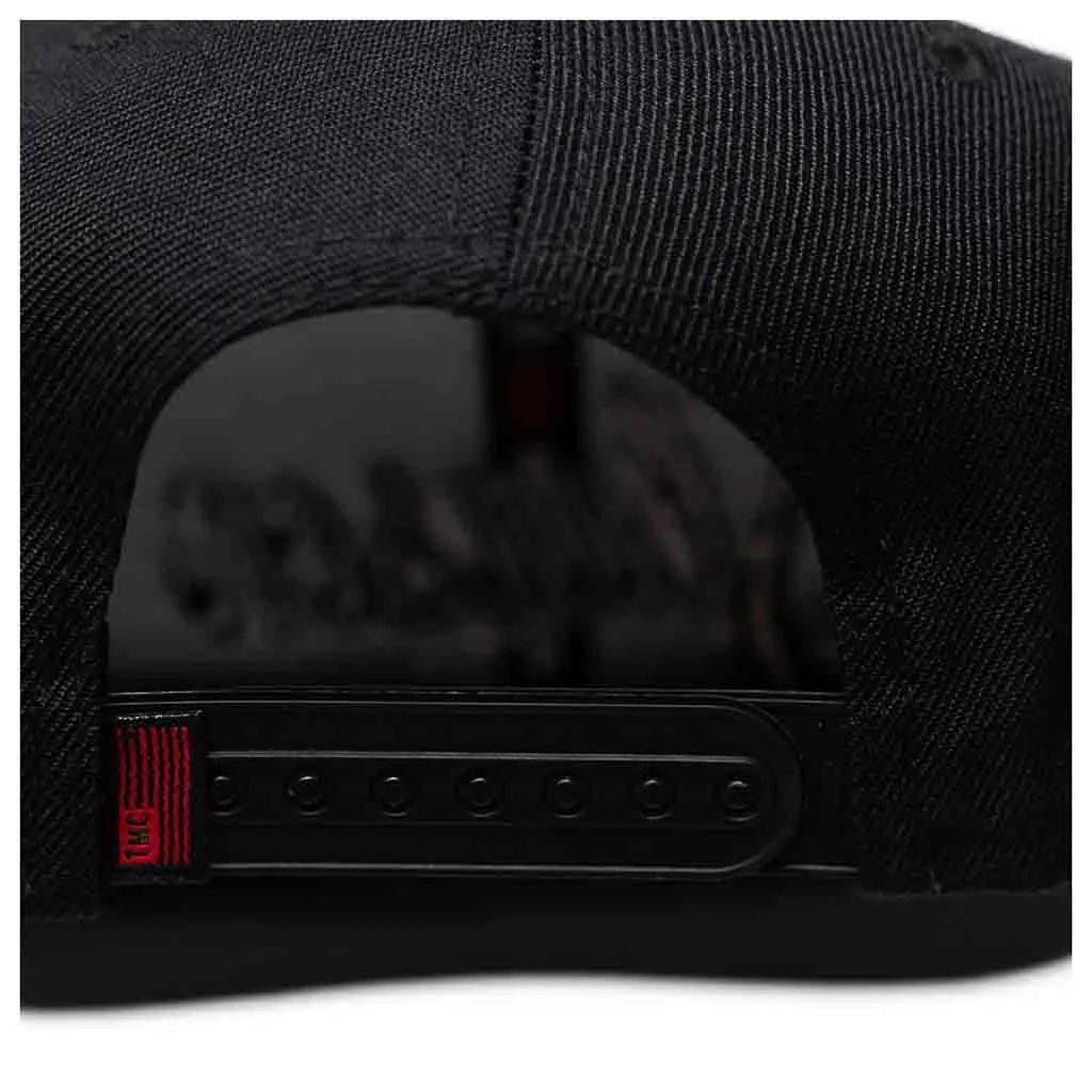 Slauson Limited Edition Snapback - Black/Black