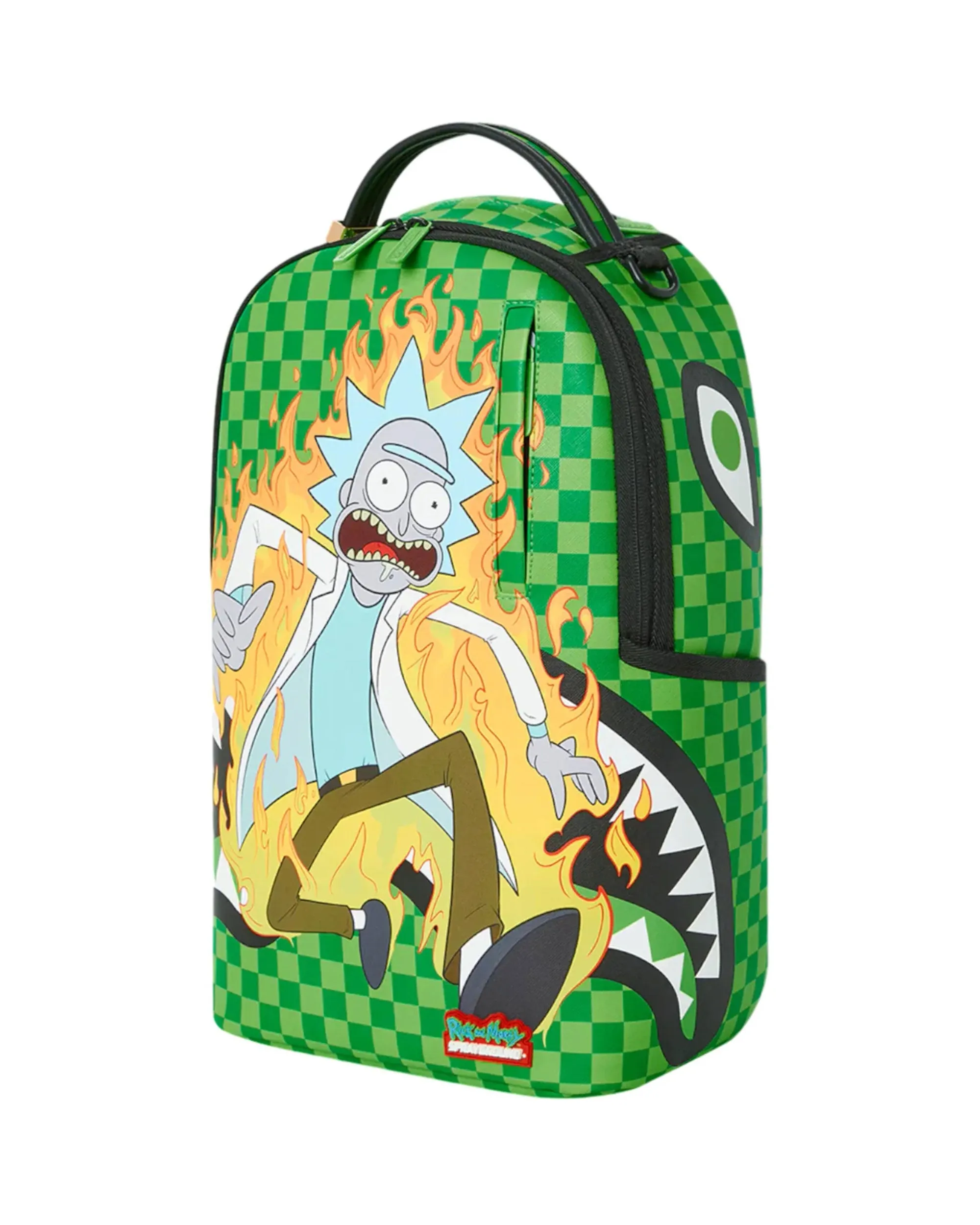 Sprayground Fire Rick Sharkmouth Backpack