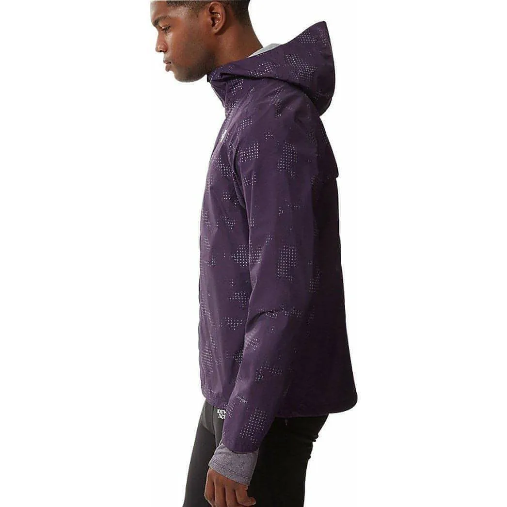 The North Face First Dawn Printed Mens Running Jacket - Purple