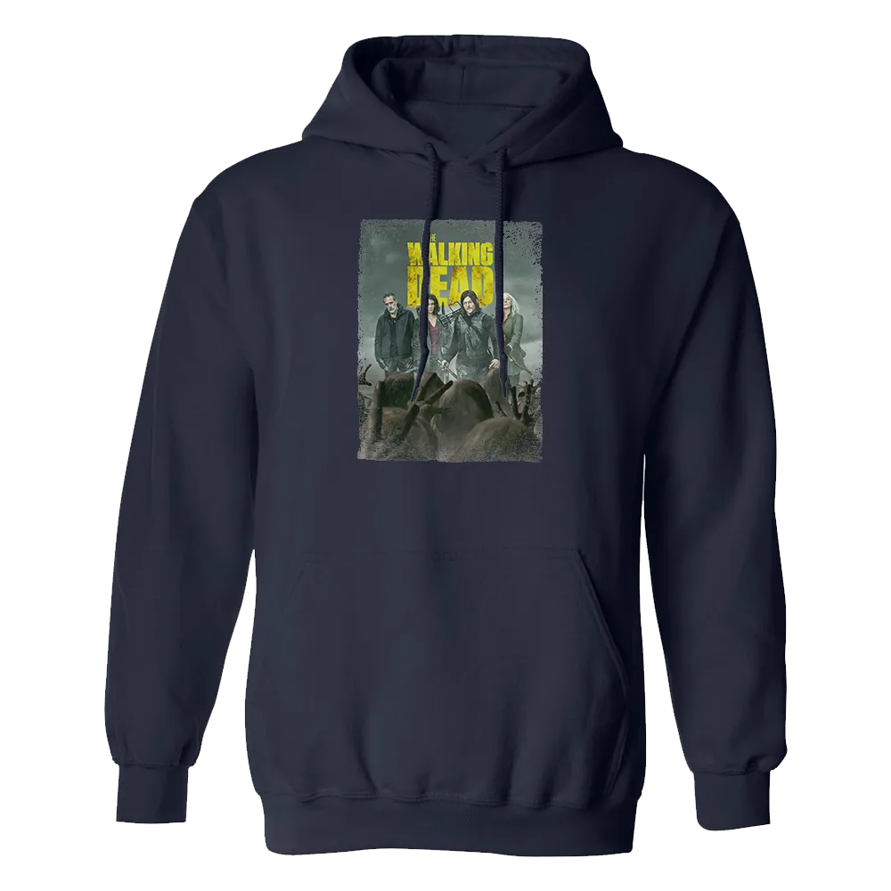 The Walking Dead Season 11C Key Art Fleece Hooded Sweatshirt