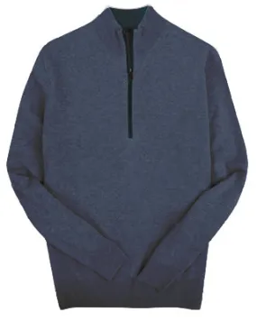 Turtleson Hayes Cashmere Quarter-Zip Pullover