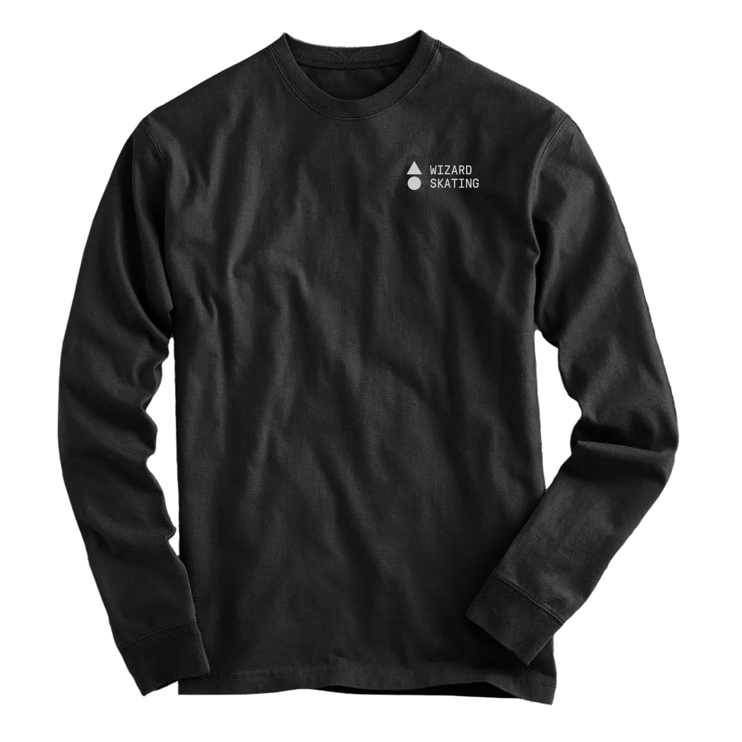 Wizard Skating Long Sleeve - Black