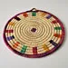 Woven trivet and wall decor